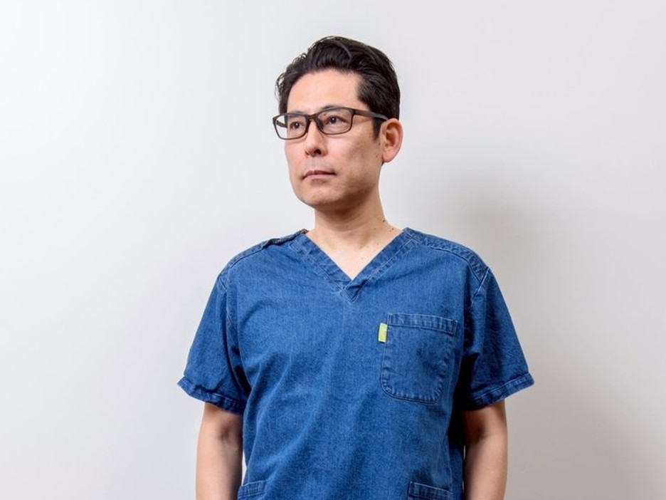 ストレッチ和紙デニムスクラブサムネイル
